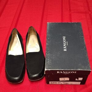 Rangoni Women's Black Loafers